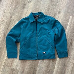 Dickies Teal Zip-Up Jacket